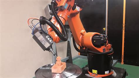 robotic milling spindle